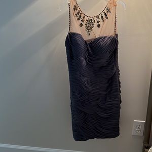 Adrianna Papell Cocktail Dress Blue size 6